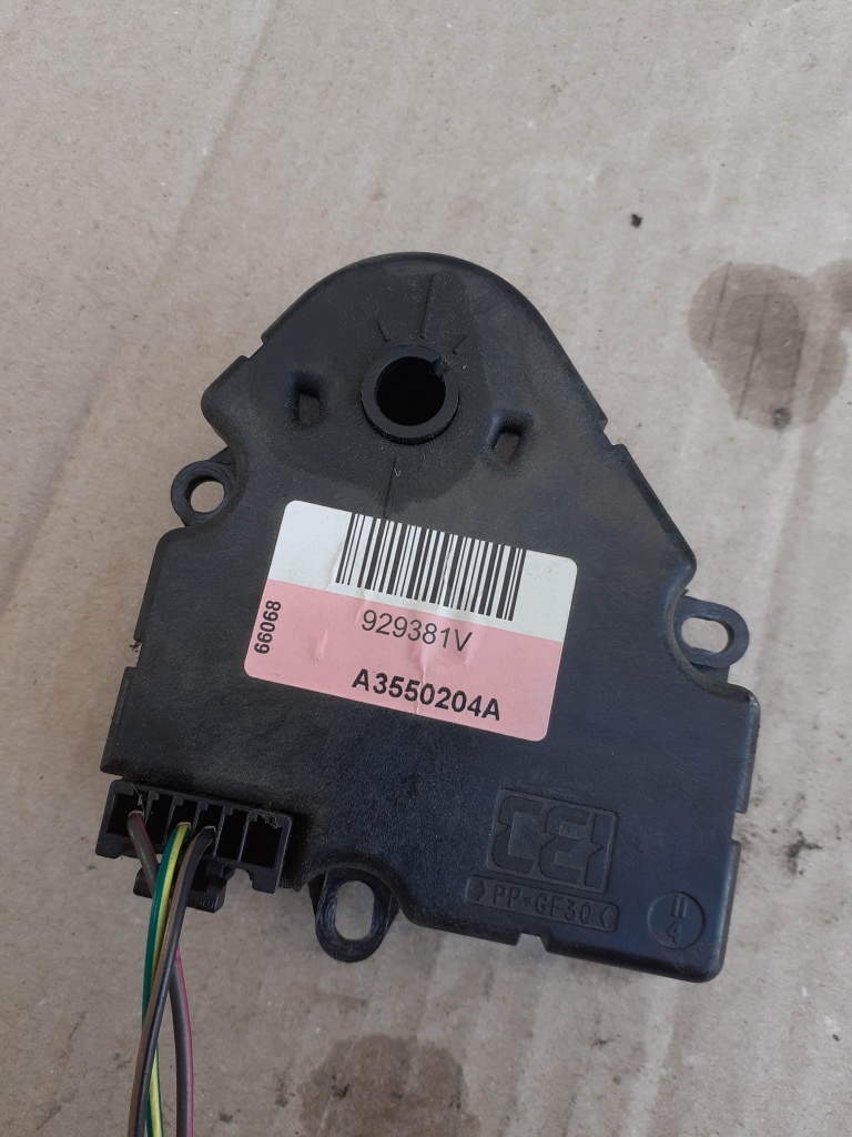 KJ1155 MOTORAS CLAPETA AEROTERMA 1 A3550204A 929381V 42012056