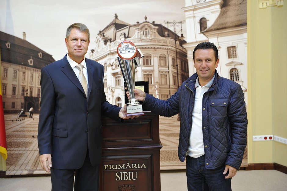 Klaus Iohannis este Star of the Rally in 2010 Klaus Iohannis este Star of the Rally in 2010