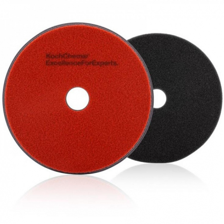 Koch Chemie Heavy Cut Pad Red Foam Cutting 3&quot; Burete Polish Abraziv 76mm 999577