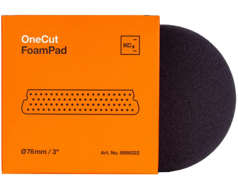 Koch Chemie One Cut Foam Pad 3&quot; Burete Polish One Step 76mm c