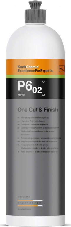 Koch Chemie P6.02 One Cut &amp; Finish, Polish One Step Cu Ceară Carnauba, 1L 469001