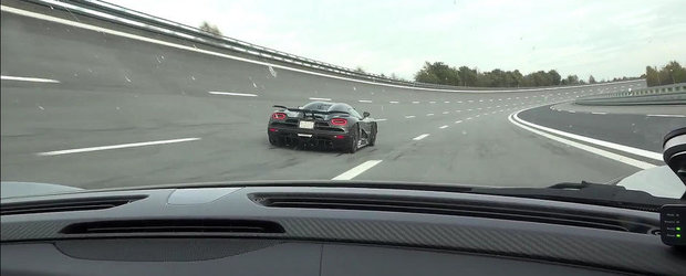 Koenigsegg Agera R distruge noul Porsche 918 intr-o cursa 50 - 320 km/h