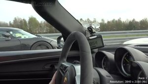 Koenigsegg Agera R distruge noul Porsche 918 intr-o cursa 50 - 320 km/h