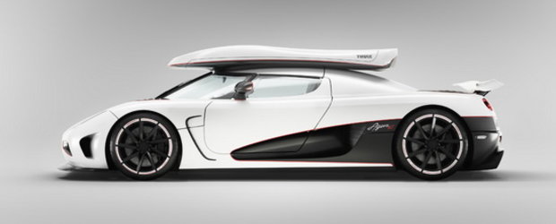 Koenigsegg Agera R vine la Geneva cu 1.115 CP si... suport pentru schiuri