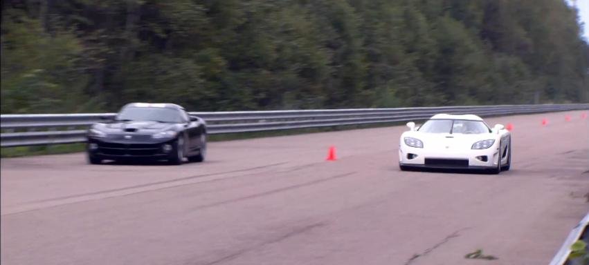 Koenigsegg CCXF vs. Dodge Viper ACR: 1098 vs. 750 cp. Cine sa castige oare?