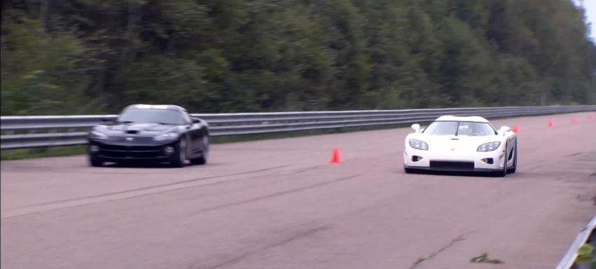 Koenigsegg CCXF vs. Dodge Viper ACR: 1098 vs. 750 cp. Cine sa castige oare? Koenigsegg CCXF vs. Dodge Viper ACR: 1098 vs. 750 cp. Cine sa castige oare?