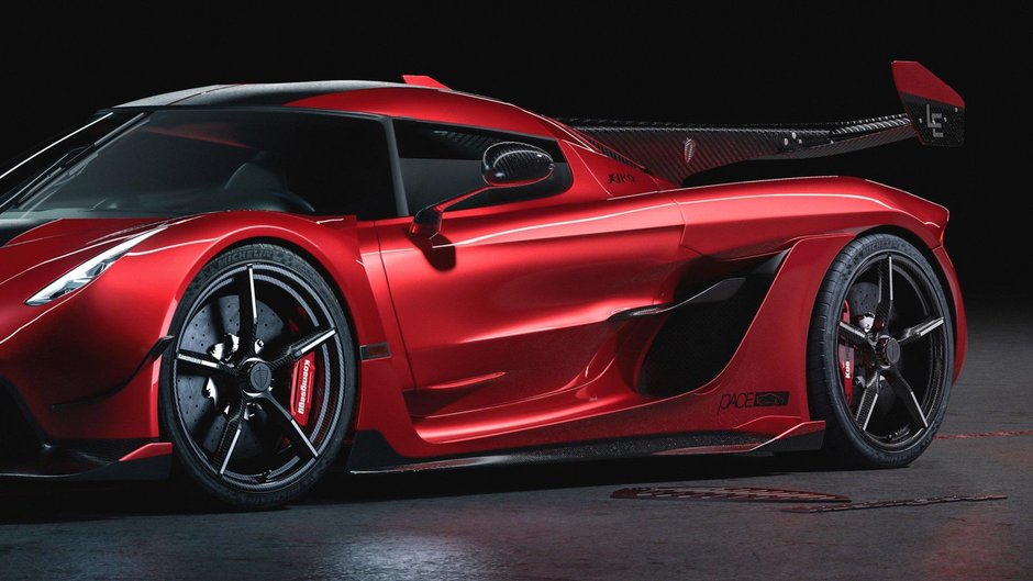 Koenigsegg Jesko Cherry Red Edition