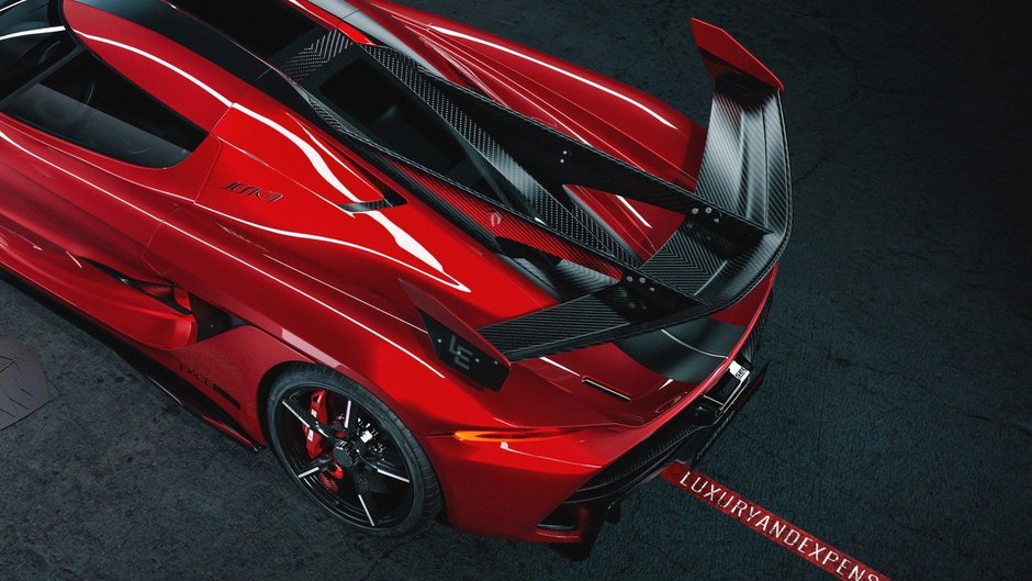 Koenigsegg Jesko Cherry Red Edition