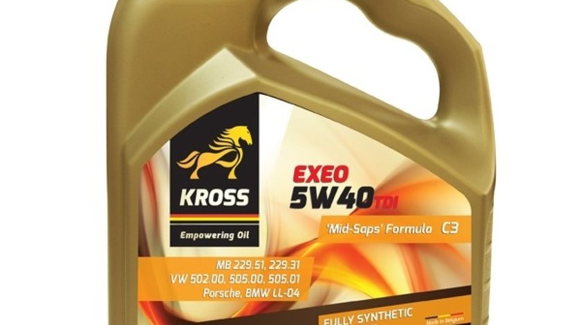 KROSS EXEO 5W-40 TDI- 4L KROSS K-MO-130702-004 <br>