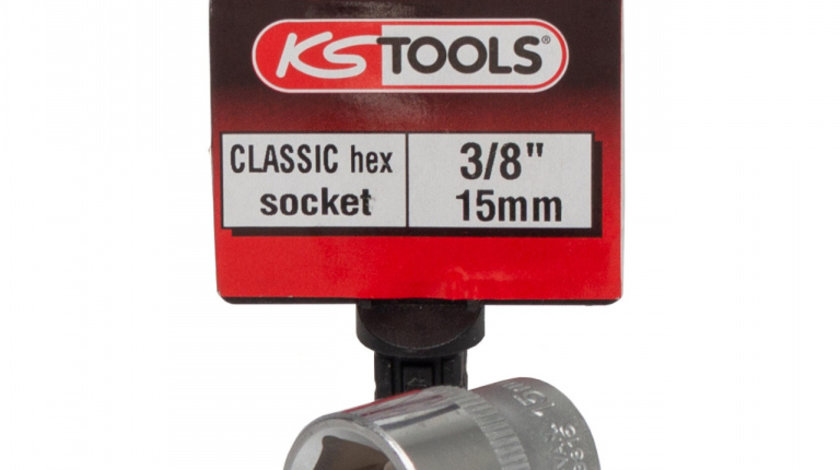 Ks Tools Cheie Tubulara Hexagonală 3/8&quot; 15mm 917.3815