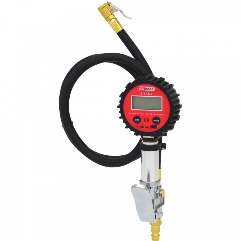 Ks Tools Manometru Presiune Roti Digital 0-14 Bar 515.1970