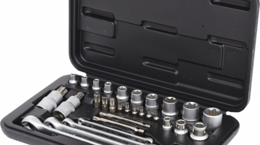 Ks Tools Set Chei Tubulare Torx 1/4", 3/8", 1/2" 31 Piese 911.4302