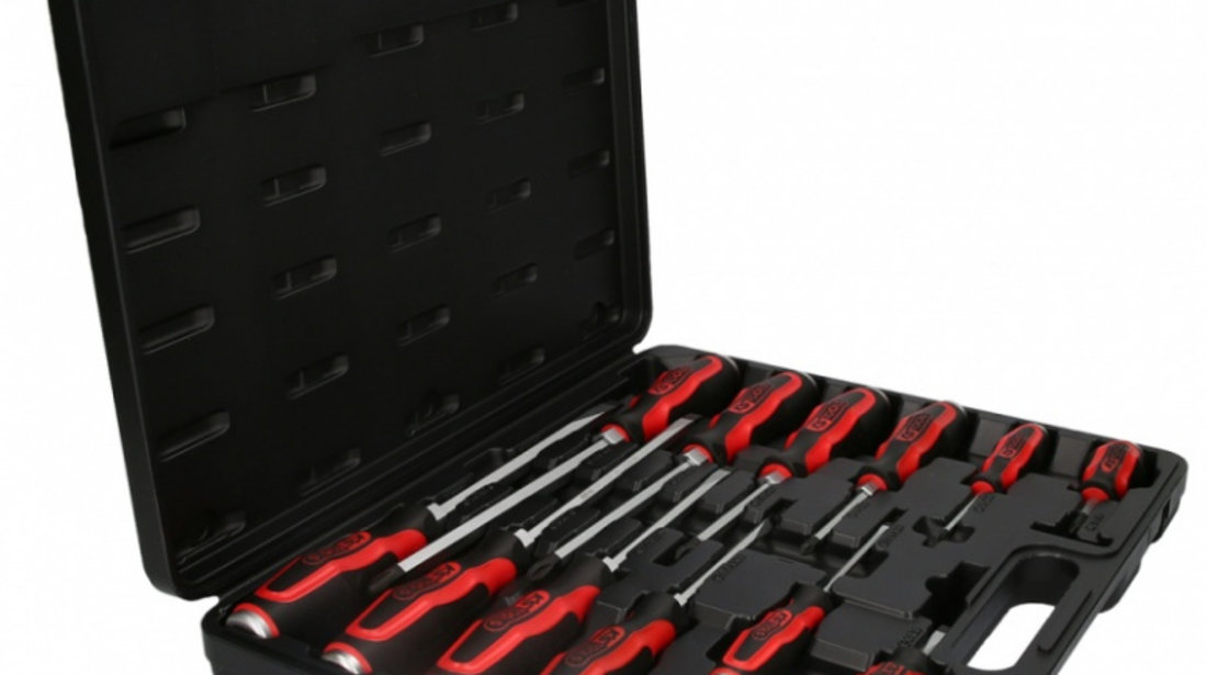 Ks Tools Set Surubelnite Cu Capac De Impact 13 Piese 151.1150