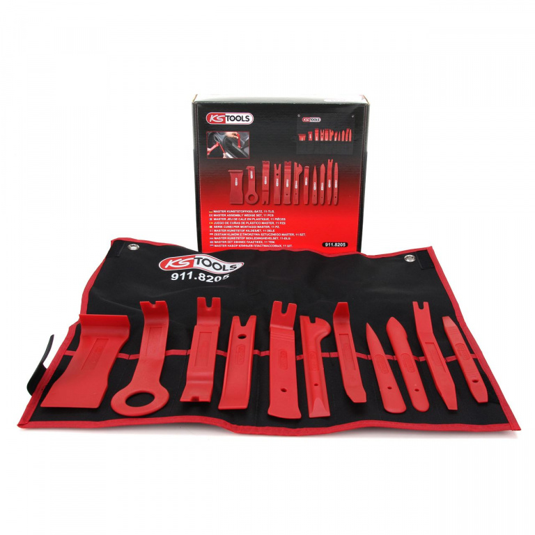 KS Tools Trusa Demontat Tapiteria Set 11 Buc 911.8205