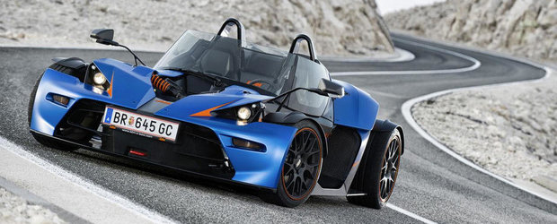 KTM X-Bow vine la Geneva intr-o versiune cu usi si parbriz, pe nume X-Bow GT