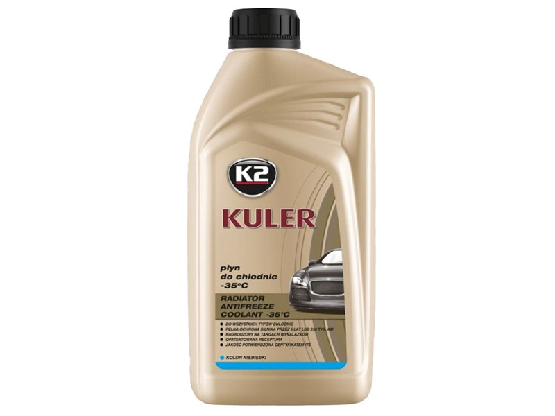 Kuler Long Life Lichid De Răcire Pentru Radiator -35 ° C, Albastru, 1l K2-00602