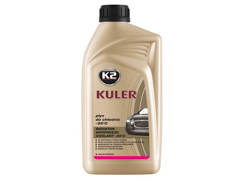 Kuler Long Life Lichid De Răcire Pentru Radiator -35°c, Roz, 1l K2-01421