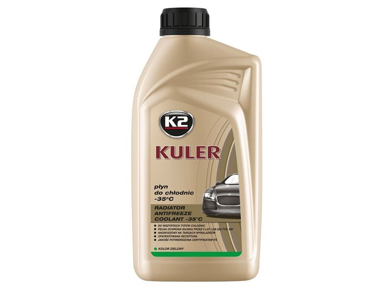 Kuler Long Life Lichid De Răcire Pentru Radiator -35 ° C, Verde, 1l K2-00051