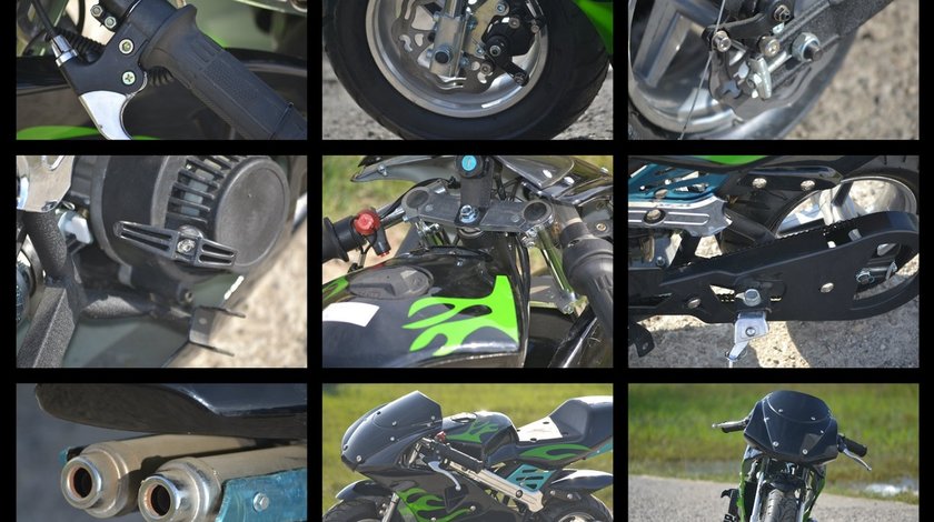 KXD 49cc PS77 Pocketbike Pentru Copii