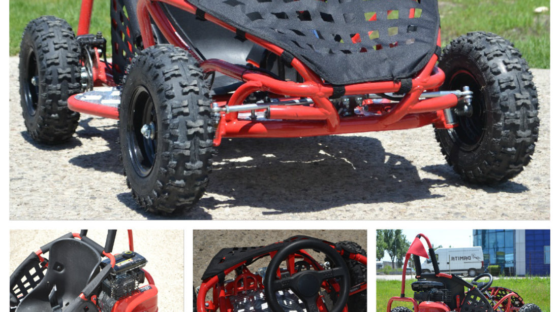 KXD 80cc Buggy GoKid E - Start | Offroad Pentru Copii