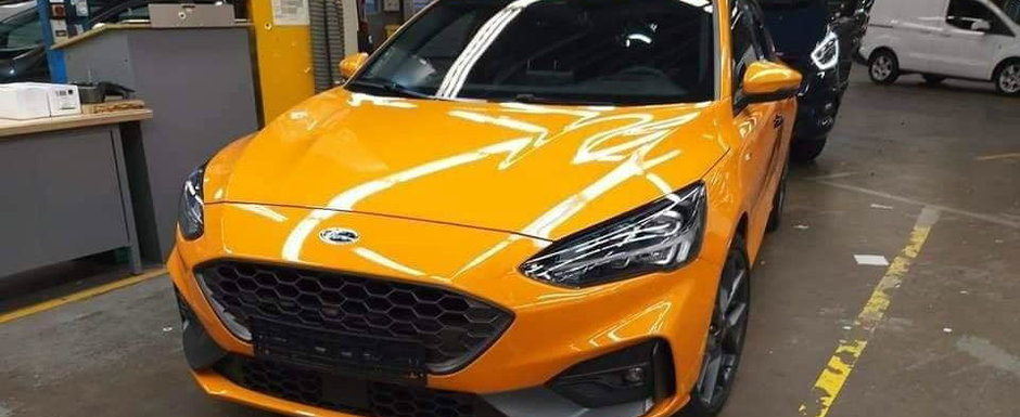 L-au fotografiat chiar la Ford in fabrica. ACESTA este noul Focus ST!