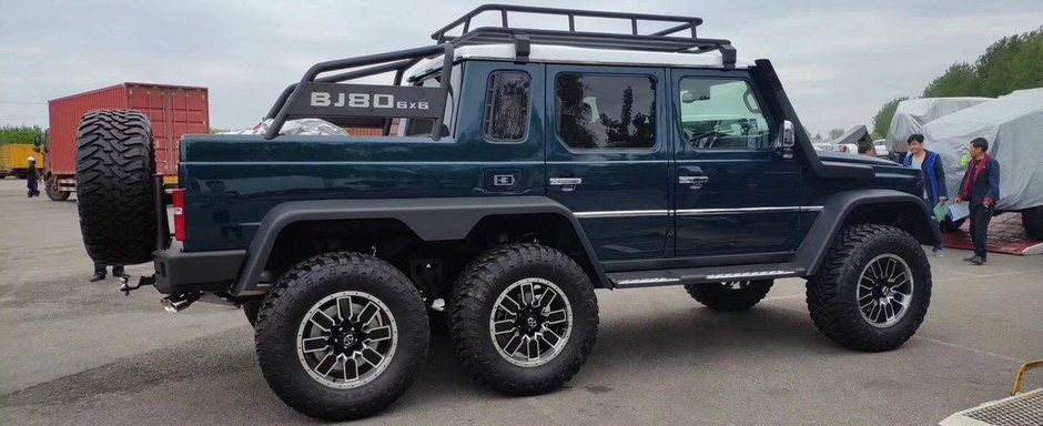 L-au vazut si le-a placut. Chinezii au copiat celebrul Mercedes G63 AMG 6x6