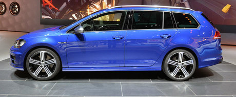 LA Auto Show 2014: VW Golf R Variant promite 300 CP si pana la 1.620 litri