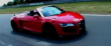 La limita imposibilului: ABT R8 Spyder in actiune!