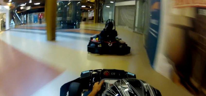 La plimbare prin Mall cu kartul La plimbare prin Mall cu kartul