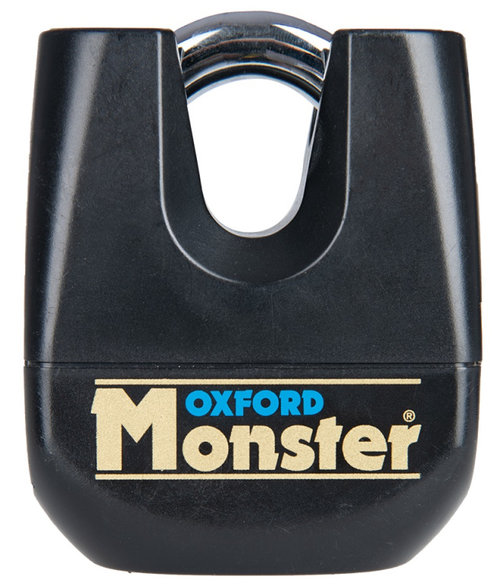Lacat Lant Antifurt Moto Oxford Monster 11mm Padlock Black Unpackaged Metal Negru BOM OF31