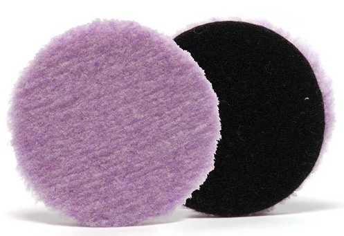 Lake Country Foamed Wool Buffing &amp; Polishing Pad Thin Burele Lana Polish 82 mm LC-58-12325