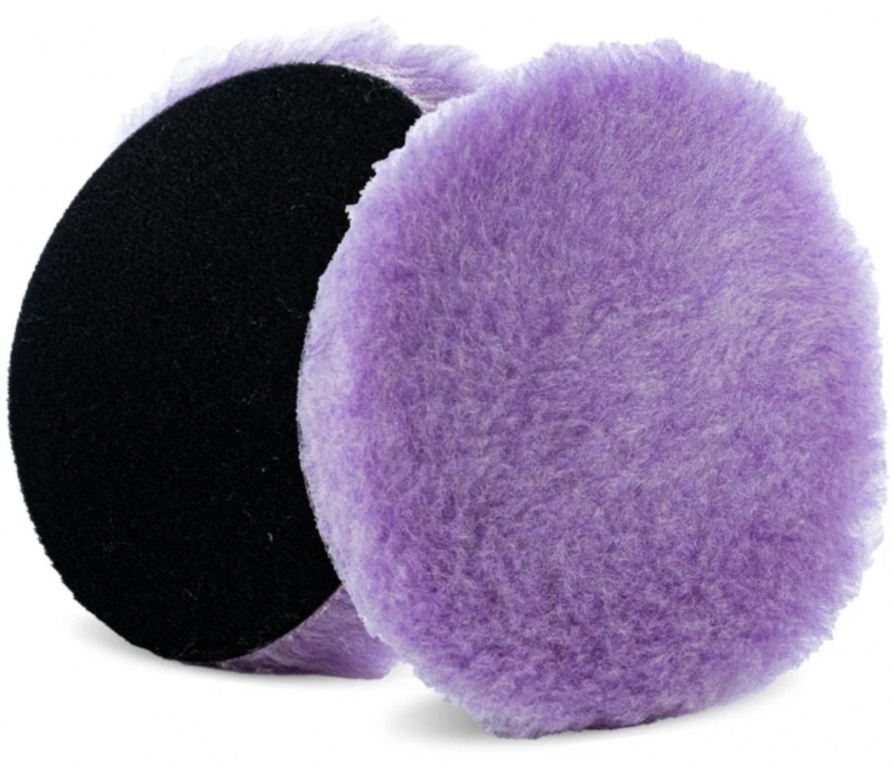 Lake Country Purple Foamed Wool Pad Burete Blana Lana Polish 127mm 58-425-1