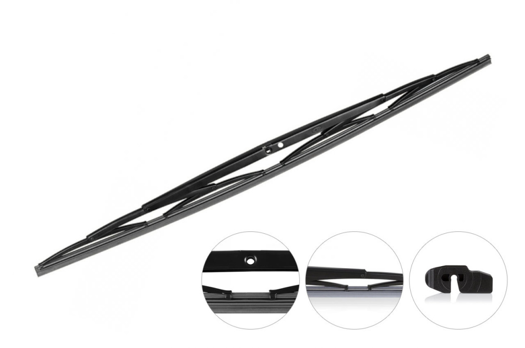 Lama Stergator Alca Truck/bus 1000mm/40\'- Fixare Cu Surub Amio AT144