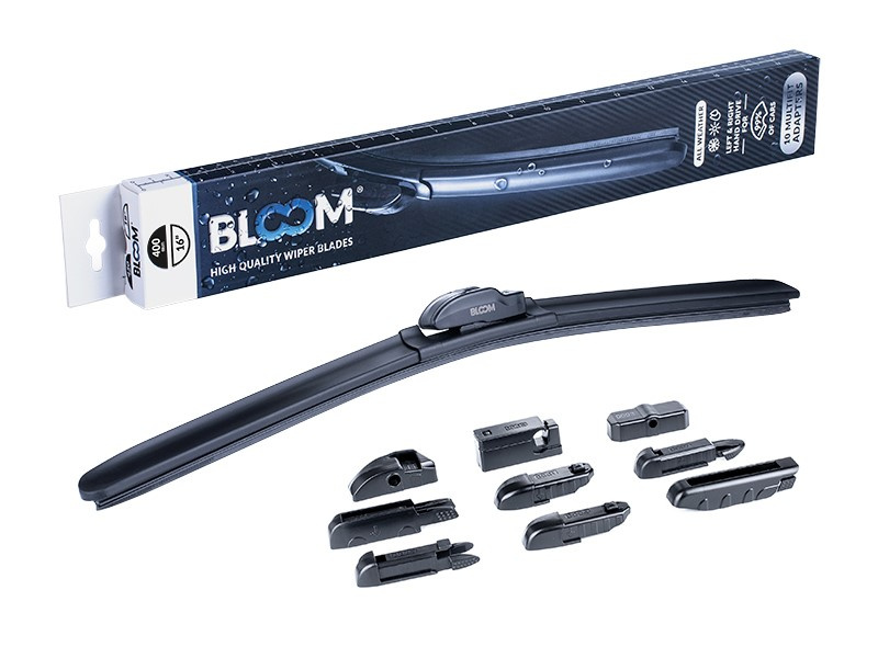 Lama ștergător Bloom M10 400 Mm / 16&quot; Fără Cadru, 10 Adaptoare 63989