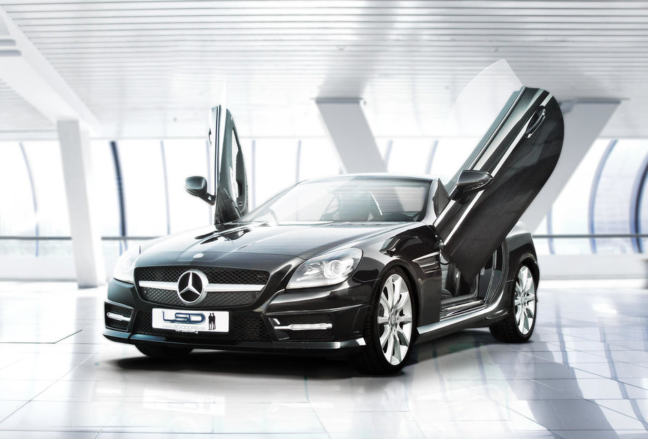 Lambo Doors pentru noul Mercedes SLK