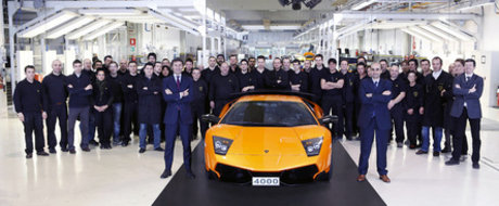 Lambo Murcielago a ajuns la 4.000 de exemplare!