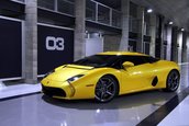 Lamborghini 5-95 by Zagato in galben