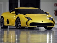 Lamborghini 5-95 by Zagato in galben