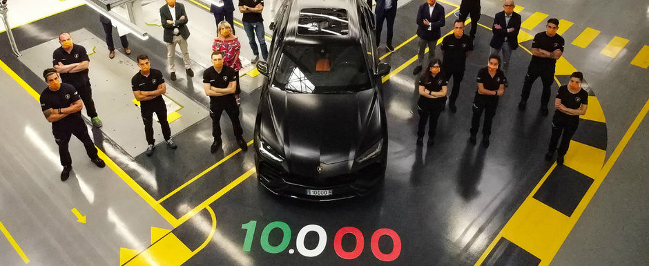 Lamborghini a dat lovitura cu URUS. Italienii au produs si vandut deja 10.000 de exemplare