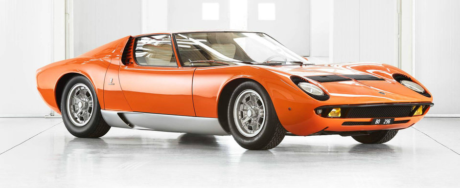 Lamborghini a gasit masina dupa 5 decenii. Acesta este legendarul Miura din filmul The Italian Job