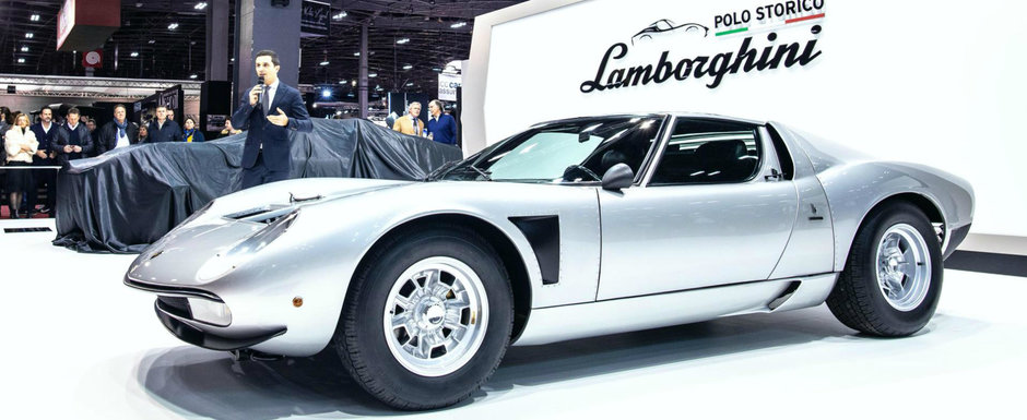 Lamborghini a restaurat o MIURA cu totul si cu totul speciala. Numai patru au fost construite vreodata