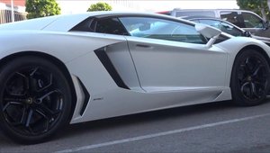 Lamborghini Aventador in Beverly Hills