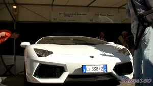 Lamborghini Aventador LP700-4 la Goodwood Festival of Speed 2011