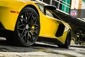 Lamborghini Aventador LP750-4 SuperVeloce cu jante HRE