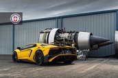 Lamborghini Aventador LP750-4 SuperVeloce cu jante HRE