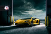 Lamborghini Aventador LP750-4 SuperVeloce cu jante HRE