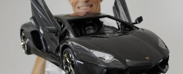 Lamborghini Aventador, mai scump in miniatura decat in realitate