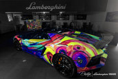 Lamborghini Aventador Roadster Art Car