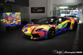 Lamborghini Aventador Roadster Art Car