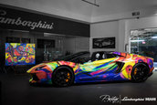 Lamborghini Aventador Roadster Art Car